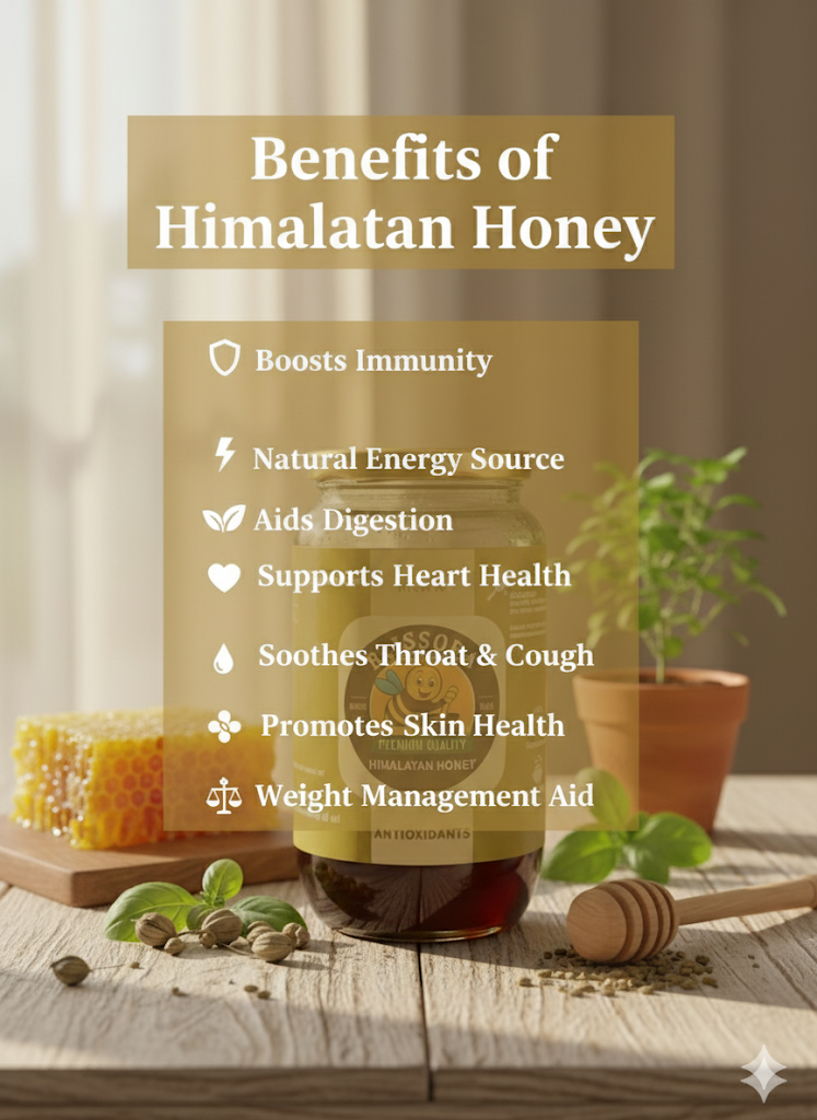 Blissora Himalayan Honey - 1kg Pakaging