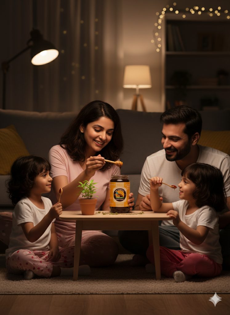 Blissora Ajwain Honey- 1kg Packaging