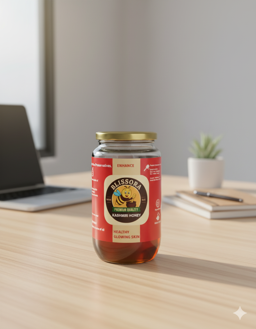 Blissora Kashmiri Honey- 1Kg Packaging